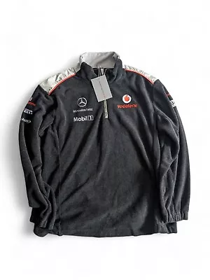 Brand New - Vintage Mclaren Mercedes - 1/4 Zip Fleece Jacket - XL • £69.99