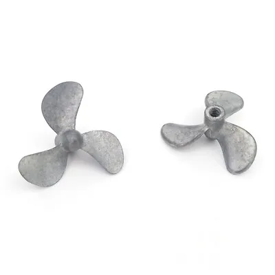2PCS M4 39mm RC Boat Metal Propeller For RC Boat Scale Marine Fishing Tug Model • $15.02