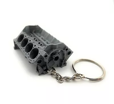 $11.99 • Buy Small Block Chevy V8 Keychain - Model Chevrolet Engine Block- GM Engine Keyring