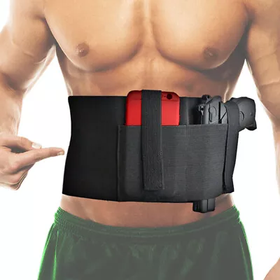 Belly Band Holster Tactical Concealed Hand Gun Carry Pistol Waist Hidden Belt US • $9.99