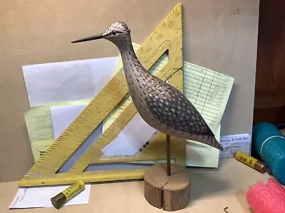 Vintage Decoy  Shore Bird MANFRED SCHEEL • $65