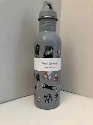 Vera Bradley Water Bottle ~dog Show~ Carry Water/juice Nwt • $25