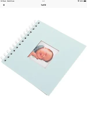 Scrapbook Baby Album 6.9 Inch With DIY Accessory Kit Guest Book • £8.99