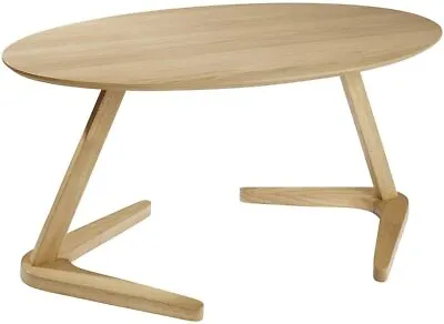 £49 • Buy Scs Fawler Coffee Table Light Oak Coffee Table Lounge  Boomerang Table Rrp £139