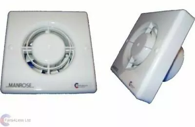 Manrose Xf100t 4  Bathroom Extractor Fan With Timer • £22.99