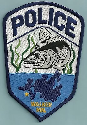 Walker Minnesota Police Shoulder Patch • $7
