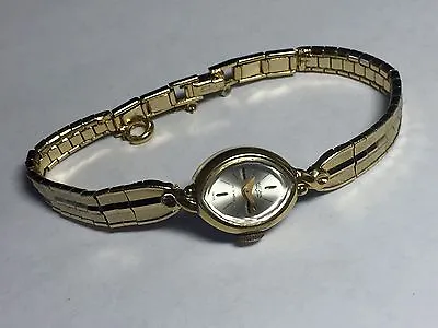 Vintage NOS 1960's Vulcain 17 Jewels Mechanical 10K Gold Filled Ladies Watch   • $175
