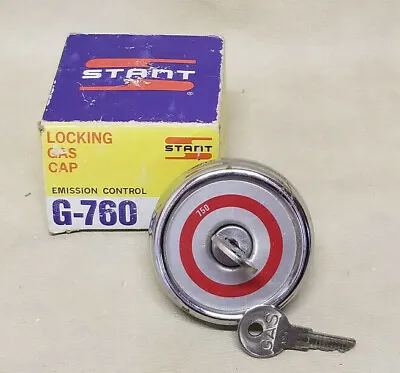 Vintage  Stant Locking Gas Cap (G760) Fits Most 1971-1981 Ford Mercury NOS • $18