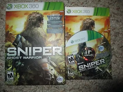 $7.99 • Buy Sniper: Ghost Warrior 1 (Xbox 360, 2010) Complete Limited Edition Steelbook Tin