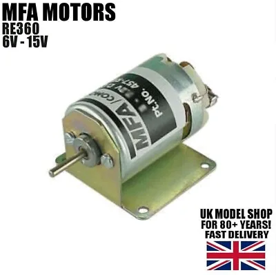 MFA RE360 360 Size RC Boat Car Plane Electric Motor 5 Pole Remote Control 5 Pole • £9.99