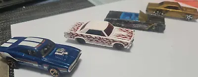 4 Matchbox & Hotwheels Cars. 1954 Lincoln 1968 & 1970 Dodge & 1967 Chevy Impala • $4.40