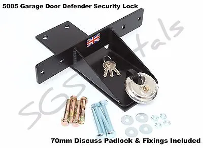 5005 Garage Door Defender Security Lock -70mm Discuss Padlock & Fixings Included • £38.75