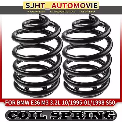 2x Rear LH & RH Coil Springs For BMW E36 M3 1995-1998 3.2L Diesel S50 B32 326S1 • $86.39