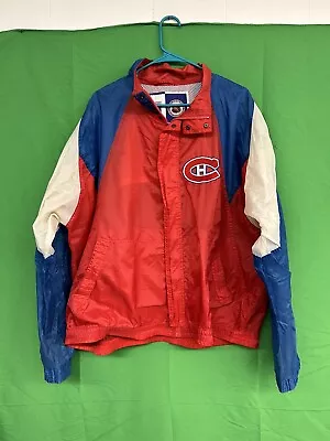 Vintage Logo 7 Montreal Canadians Windbreaker (XL) • $60