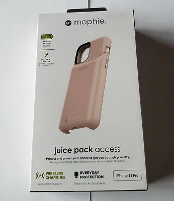 NEW Mophie Juice Pack Access Battery Case For IPhone 11 Pro 5.8 - BLUSH PINK • $10.99