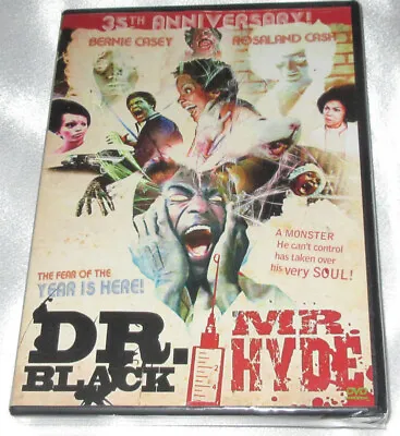 Dr. Black - Mr. Hyde: 35th Anniversary DVD (New) Bernie Casey Cult Horror • $9.69