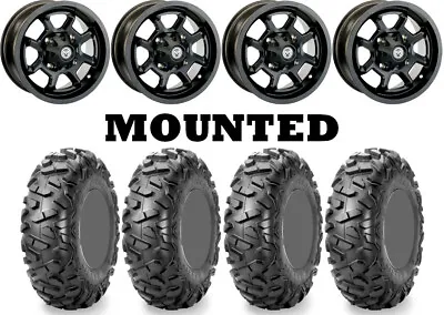 Kit 4 Maxxis Bighorn Radial 25x8-12/25x10-12 On Moose 415X Matte Black 1KXP • $1332.20