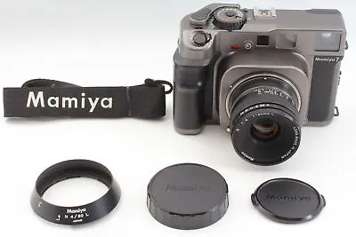 [MINT] Mamiya 7 Medium Format Film Camera N 80mm F4 L Lens Hood Strap From JAPAN • $1