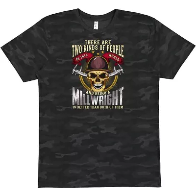 Inktastic Millwright Funny Gift T-Shirt Job Joke Mens Adult Clothing Apparel Hws • $14.99