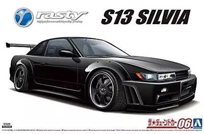 Aoshima 1/24 Scale Nissan RASTY PS13 SILVIA 1991 Plastic Model Kit 059470 • $57.49