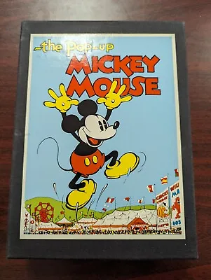 Pop Up Mickey Minnie Mouse Collector's Edition Numbered Limited Box Set COA  • $100