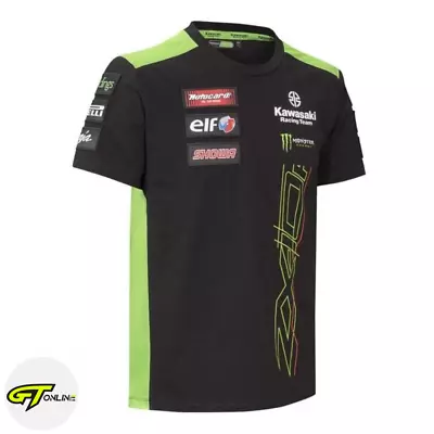 Kawasaki WSBK 2023 Motorcycle Mens Adult T-Shirt Top 177WBM2310 Genuine • £47.95