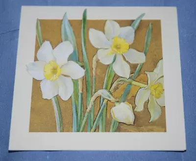 Margaret Tarrant: NARCISSUS Blank Greeting Card Spring Easter NEW & Sealed • £3.99