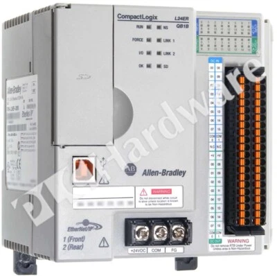 $753.73 • Buy Allen Bradley 1769-L24ER-QB1B Ser A CompactLogix 5370 L2 ENet Controller DLR/USB