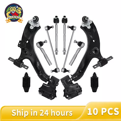 Suspension Kit Front Lower Control Arm Ball Joint Tie Rod For 12-14 CRV CR-V • $139.99