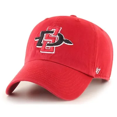 San Diego State Aztecs 47 Brand Clean Up Adjustable Hat - Red • $29.95
