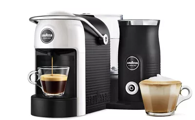 Lavazza A Modo Mio Jolie & Milk Capsule Coffee Machine - White - 18000232 • $266.43