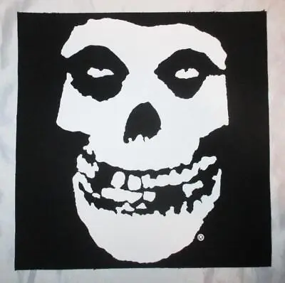 Misfits Fiend Skull Canvas Large Back Patch Punk • $15.25