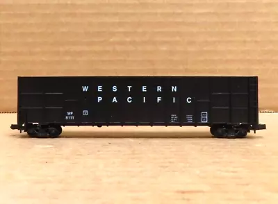 Deluxe 10070 Gunderson Hi-side 100t Wood Chip Car Western Pacific #5111 N Scale • $36.89