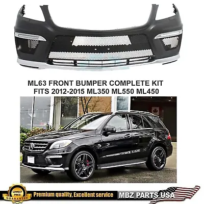 ML63 AMG Front Bumper ML550 ML350 ML DRL New 2012 2013 2014 2015 Body Kit • $1290