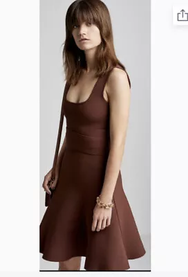 $400 • Buy Scanlan Theodore Crepe Knit Dress S