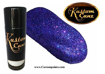 Kustom Canz 12oz Aerosol Can BLURPLE METAL FLAKE SMALL (004 HEX) HOK Paint • $15.99