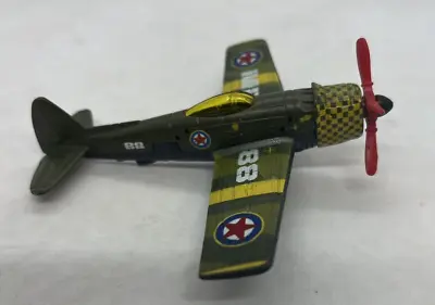 Matchbox 'Dive Bomber' Die-Cast Fighter Plane SB88 2009 Army Green • $8.49