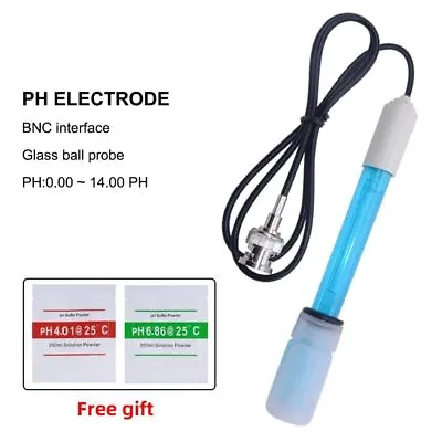 £10.99 • Buy Laboratory PH Electrode Probe PH Controller For Aquarium BNC Connector