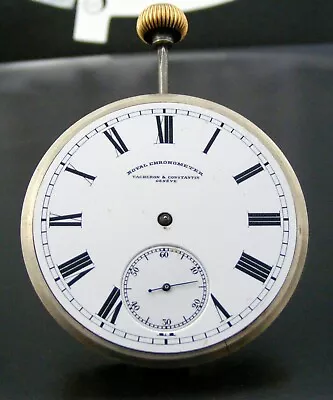 $750 • Buy Vintage Vacheron Constantin Chronometre Royal Movement With Enamel Dial Running