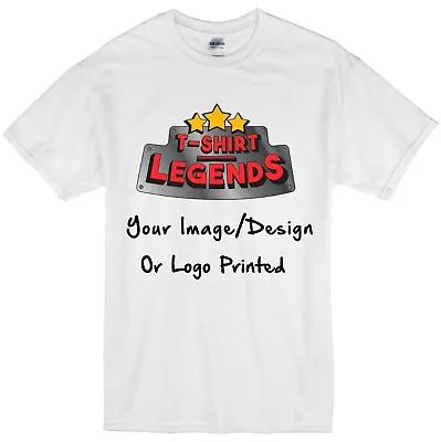£9.99 • Buy Custom Printed T Shirt Your Photo Print Image Design T Shirt