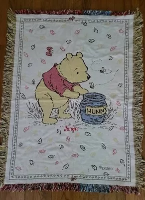 Classic Pooh Childs Throw Blanket 36 ×48  • $25