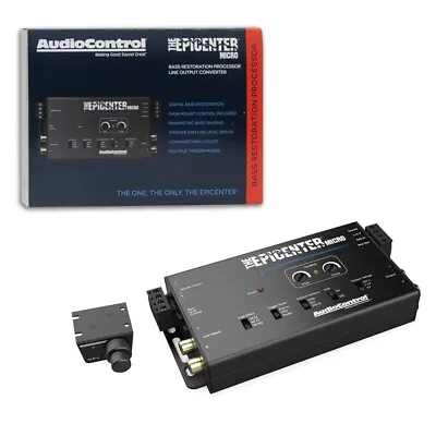 Audiocontrol Epicenter Micro Bass Restoration Processor Line Output Converter • $209.99