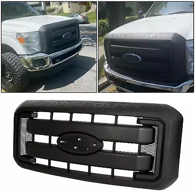 Front Radiator Grill Grille For 2011-2016 F250 F350 F450 F550 Super Duty Black • $220