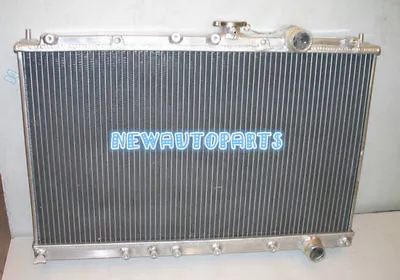 Aluminum Radiator For MITSUBISHI LANCER EVO 1/2/3 I/II/III CD9A/CE9A 4G63T MT • $139