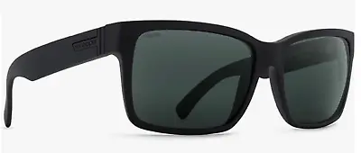 NEW Von Zipper Elmore Sunglasses-PSV Black Satin-Wildlife Grey Polarized • $124.99