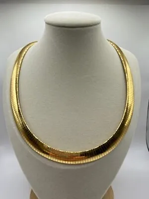 Necklace Gold Clad 925 VERONESE Collar  18.5  - Classic Vintage  • $63