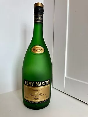 EMPTY VINTAGE BOTTLE Rémy Martin Fine Champagne VSOP Cognac 1970s (40% 100cl) 1L • £40