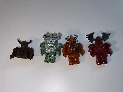 Lot Of 4 Mega Bloks Dragon Knights Small Figures Figurines • $8.99