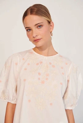 $145 • Buy Apartment Clothing Edina Embroidered Mini Dress