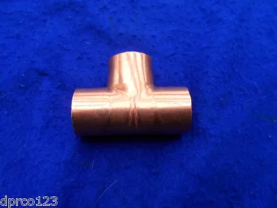 1-1/4  COPPER TEE CxCxC WROT COPPER TEE  FITS 1-3/8  OD PIPE  ALL TYPESSIZES    • $9.99